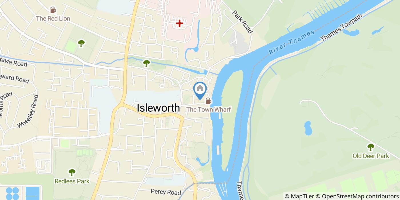 1 Bed Flat, Ashby House, TW7