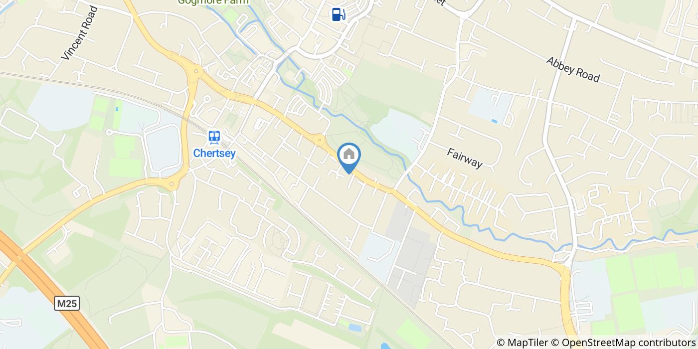 Studio Flat, Eastworth Road, KT16