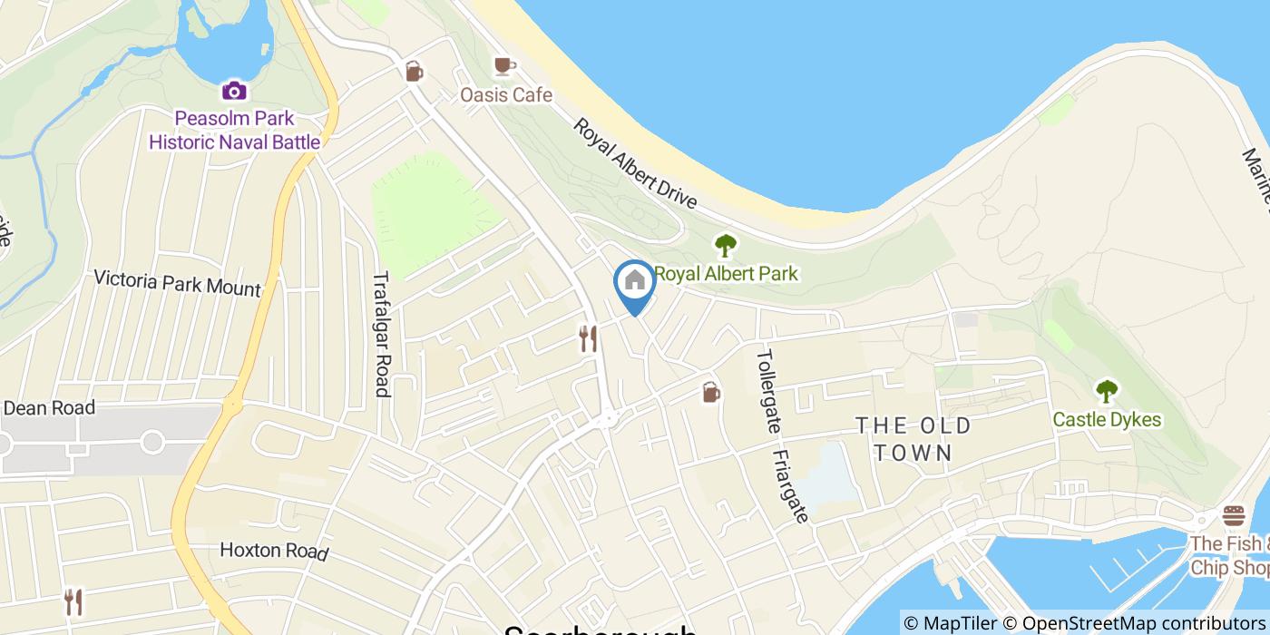 2 Bed Flat, New Queen St, YO12