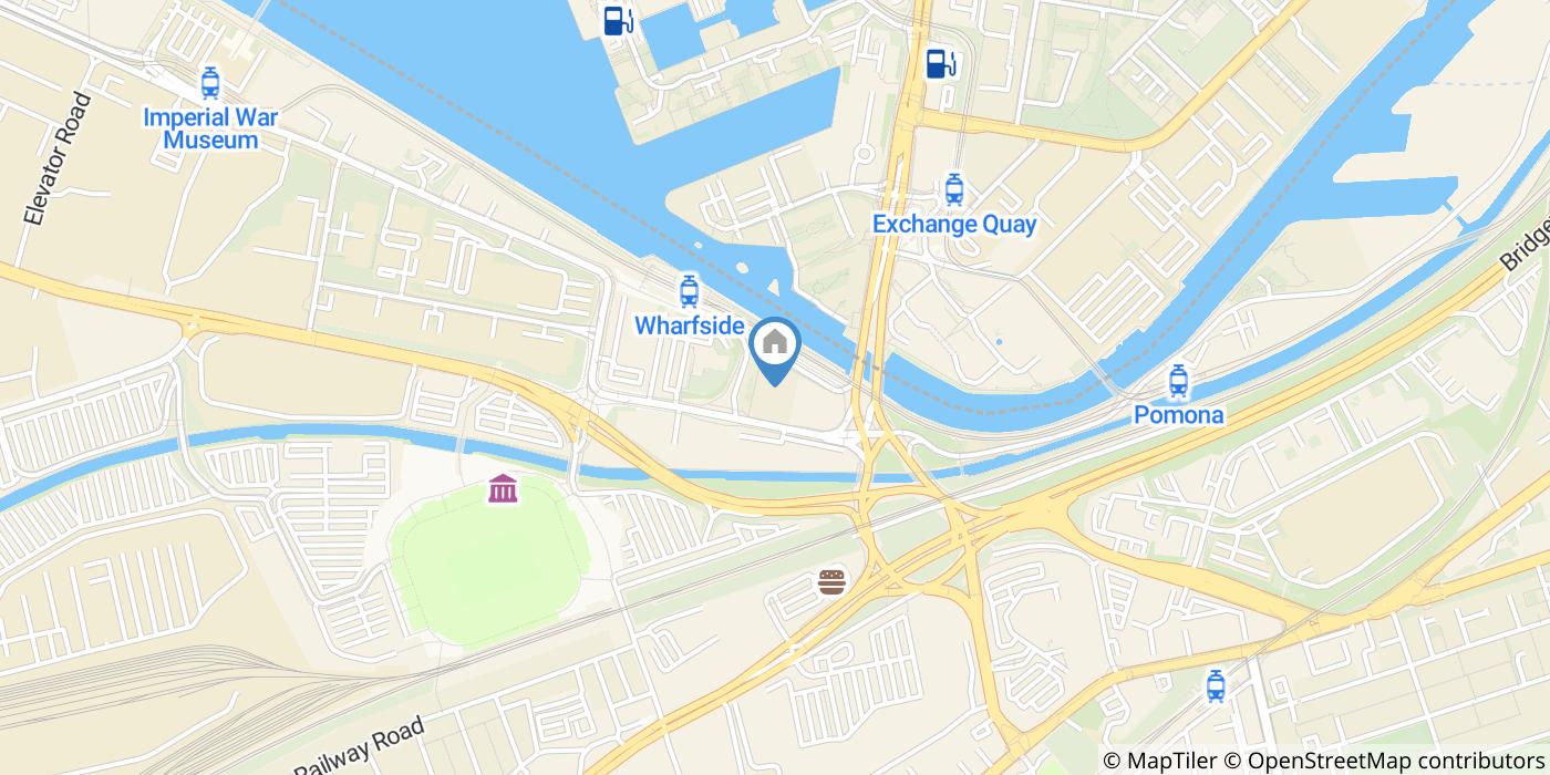 2 Bed Flat, Wharf End, M17