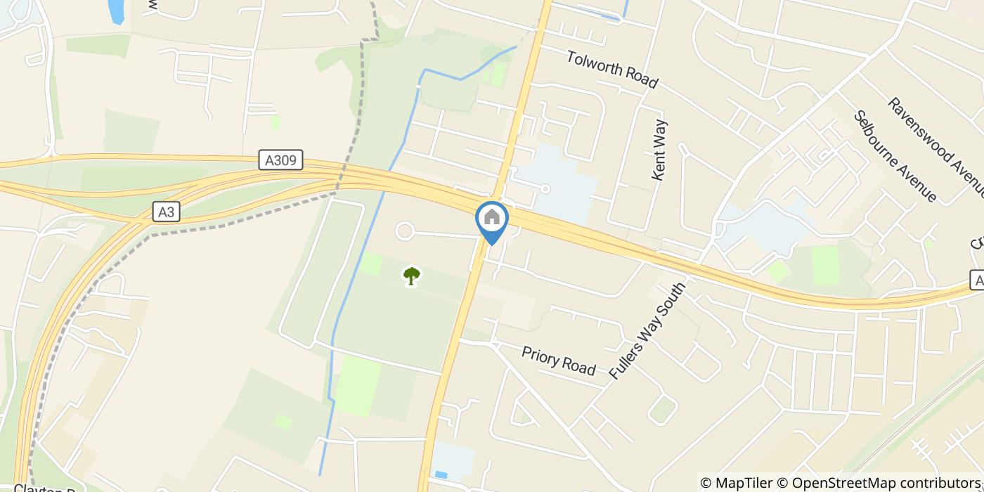 4 Bed Flat, Hook Road, KT9