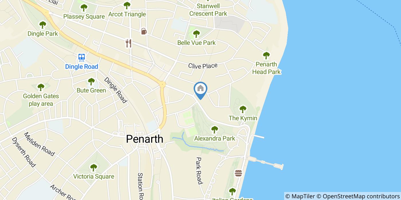 2 Bed Flat, Beach Road, CF64