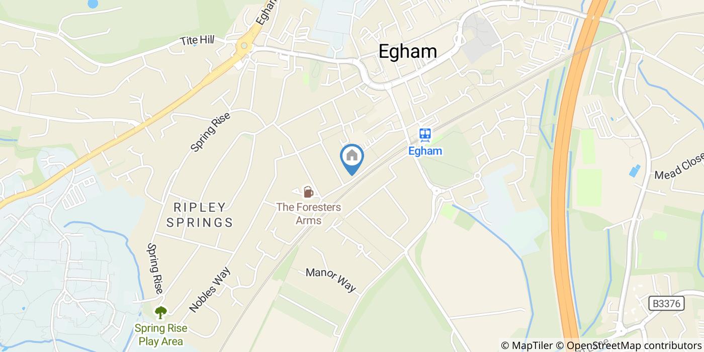 1 Bed Terraced House, Peel House, TW20