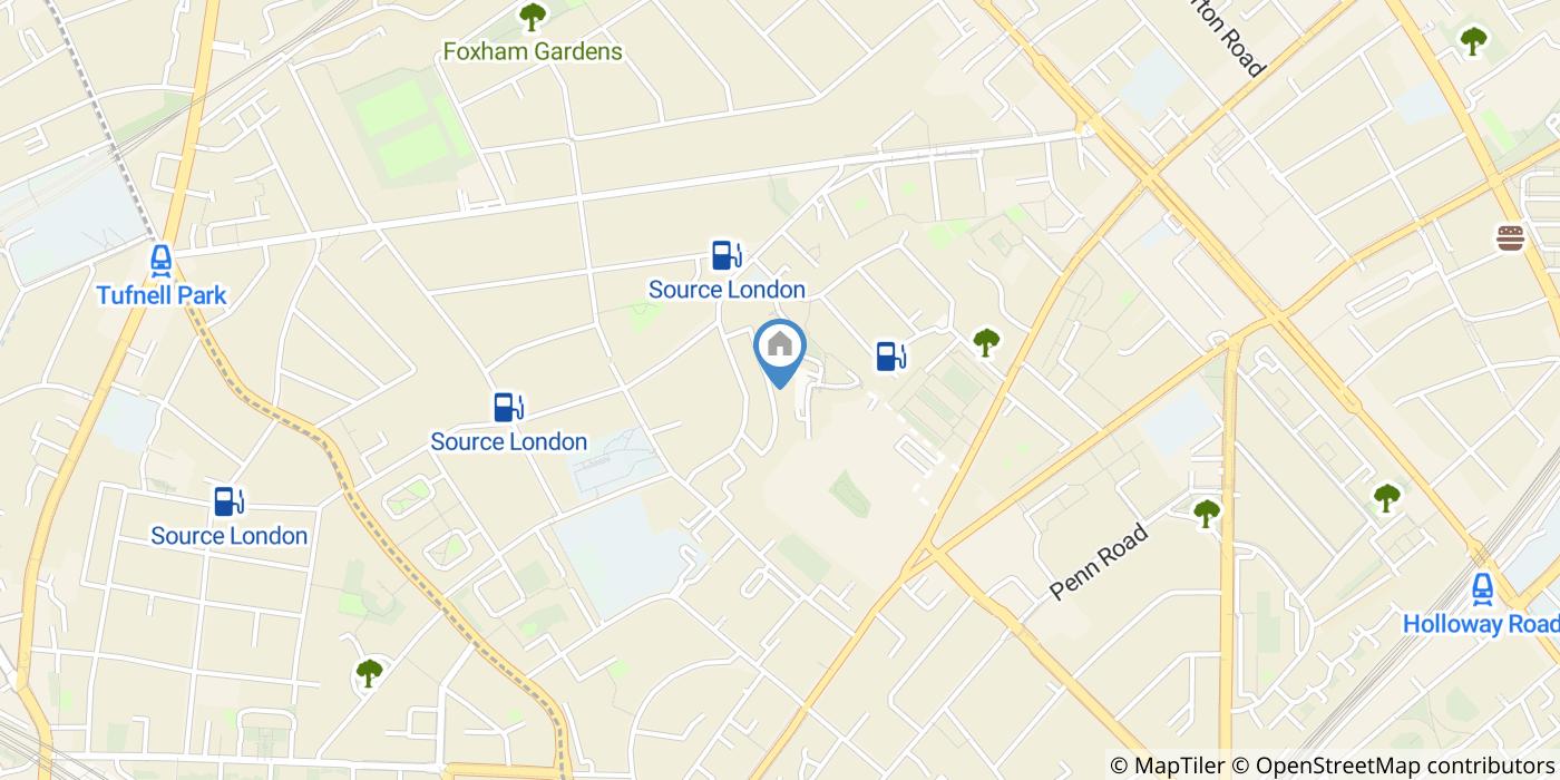 Room in a Shared Flat, Amazing Double Room In Holloway/Isli, N7