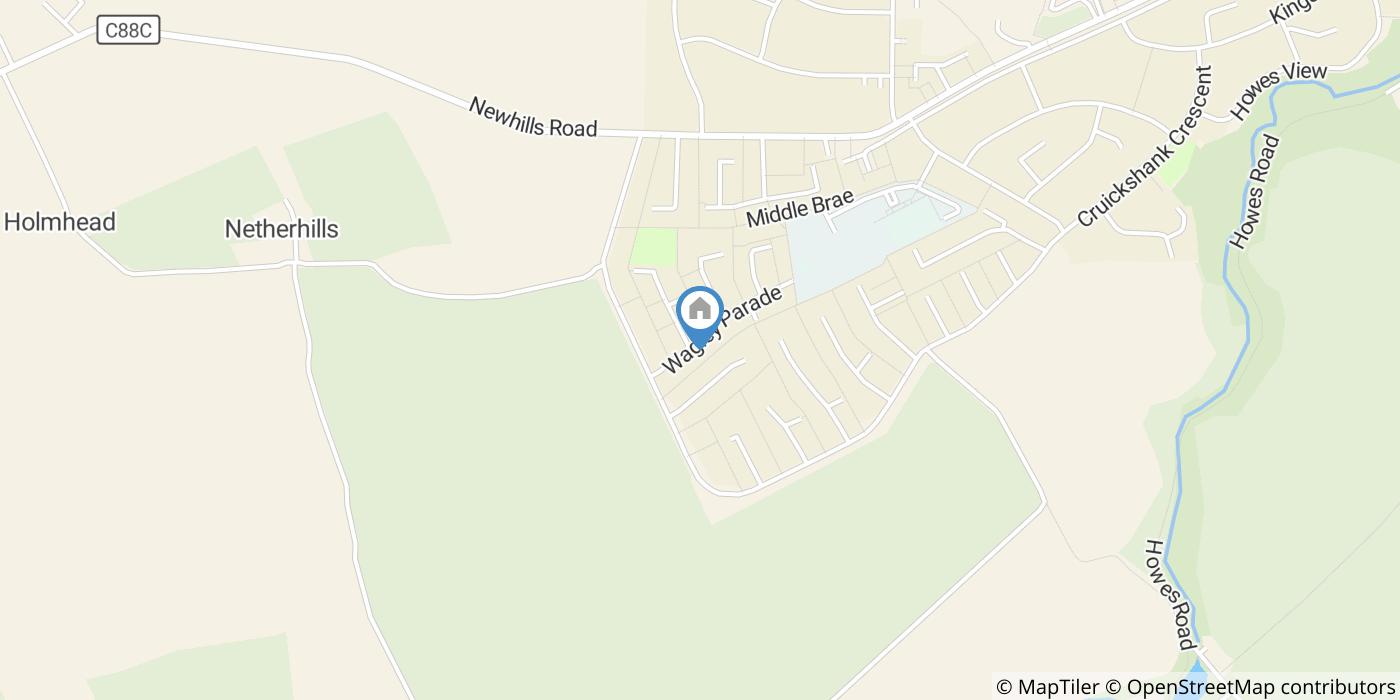 2 Bed Semi-Detached House, Wagley Parade, AB21