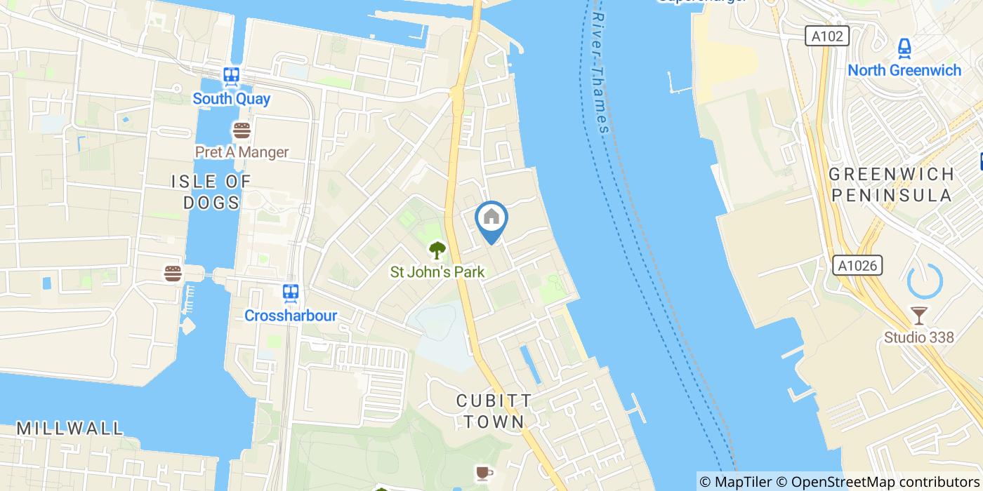 Room in a Shared Flat, Hedley House, E14