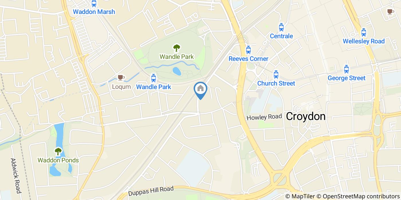 Studio Flat, Waddon New Road, CR0