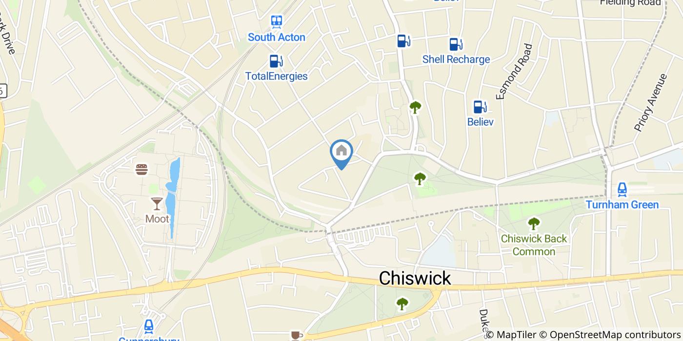 Bedsit, Ravenscroft Road, W4