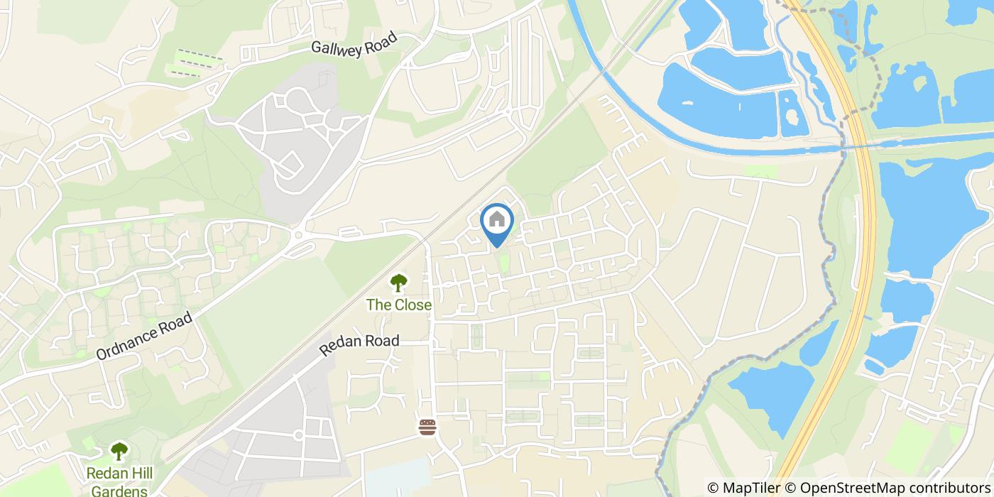 Room in a Shared House, Otter Close, GU12