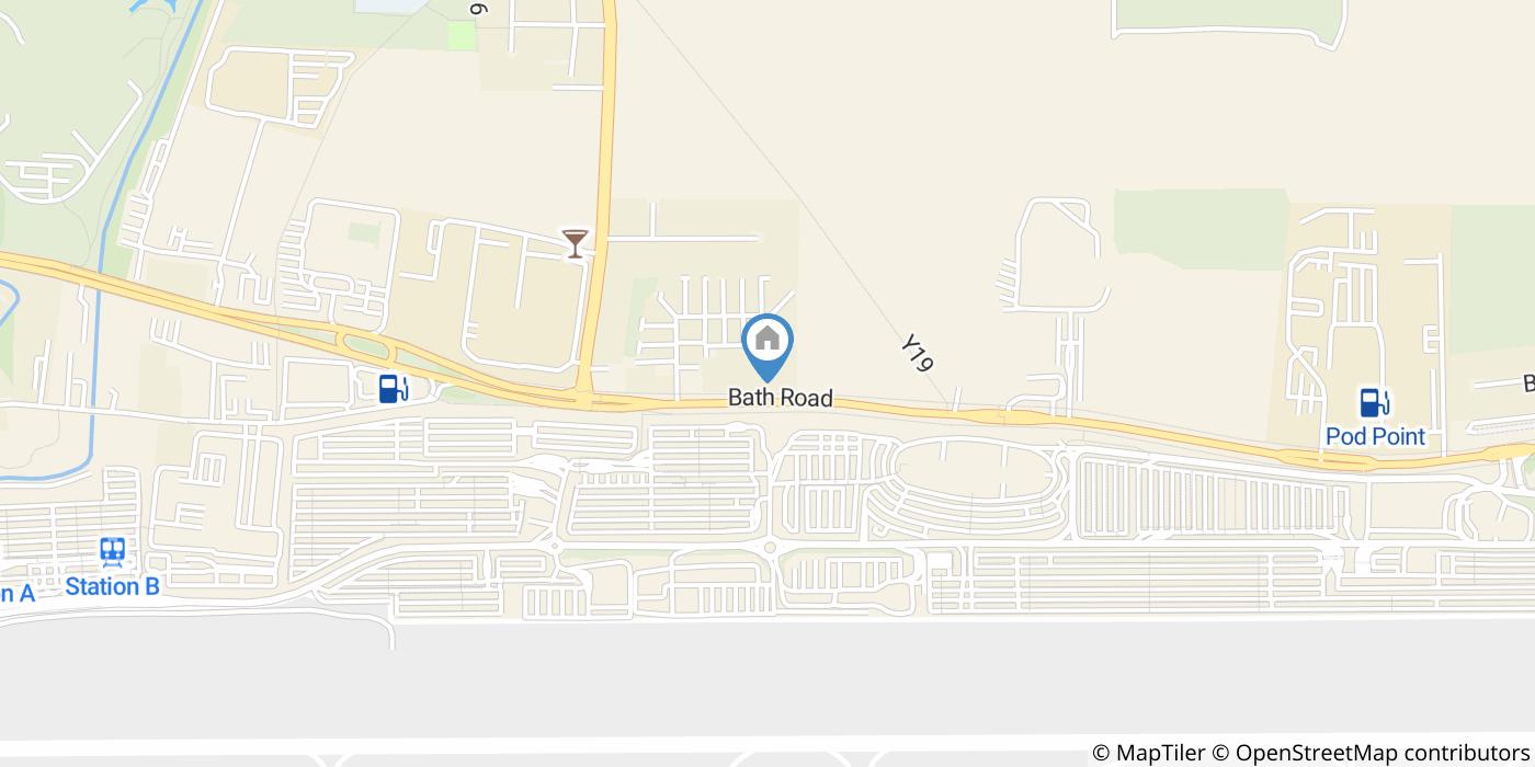 Studio Flat, Harmondsworth, UB7