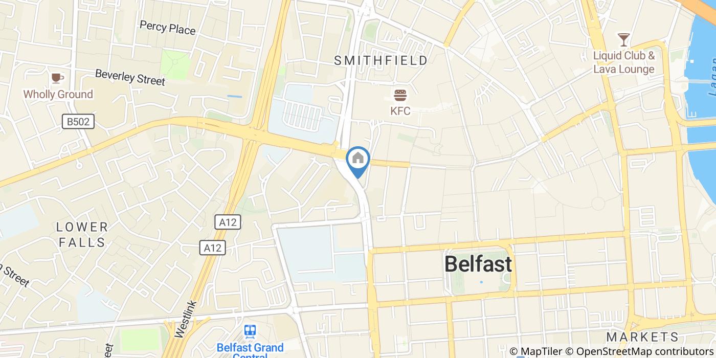 2 Bed Flat, College Square East, BT1