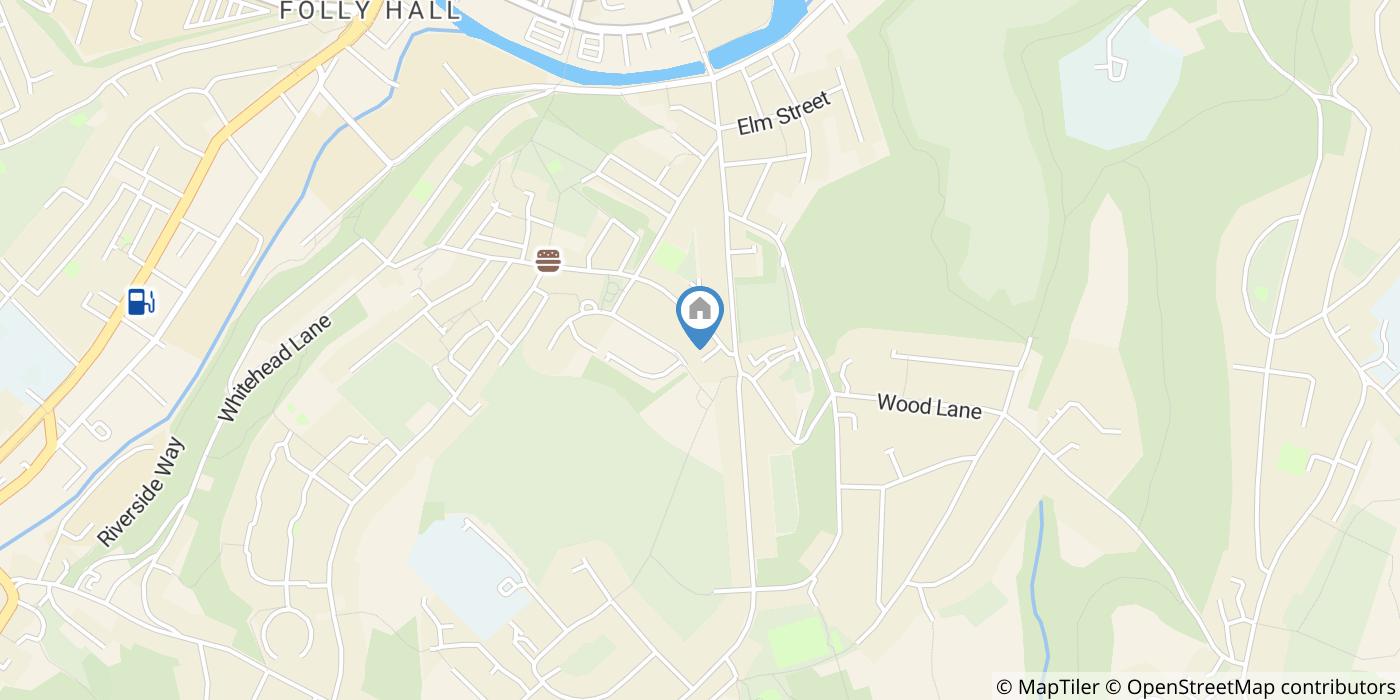 Studio Flat, Stile Common Road, HD4