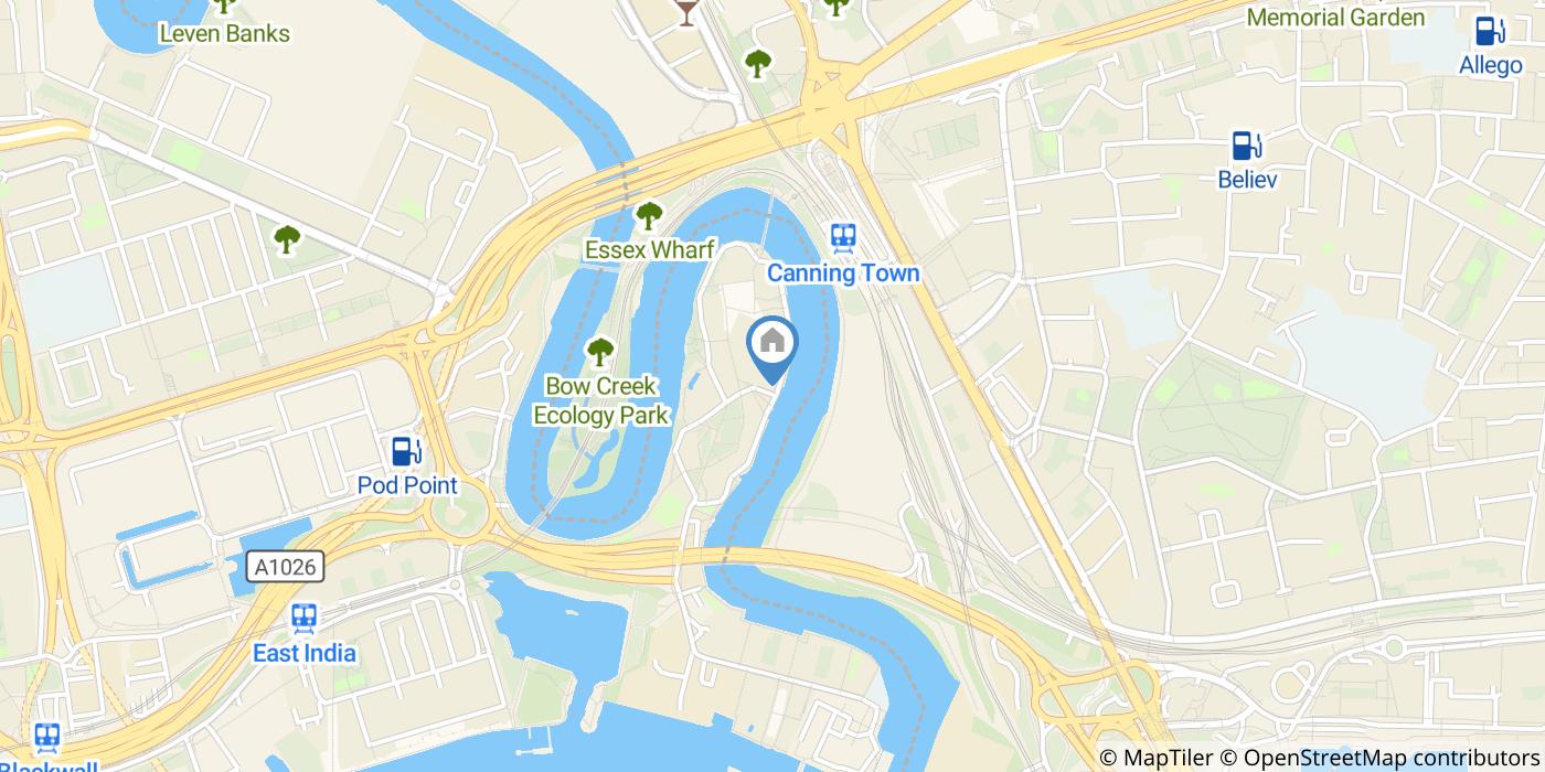 Studio Flat, City Island Way, E14