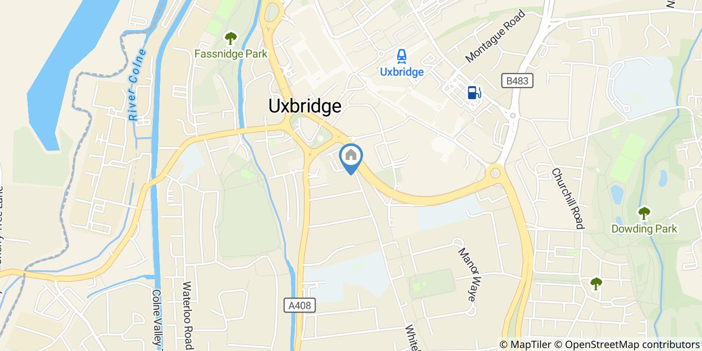 2 Bed Maisonette, Whitehall Road, UB8