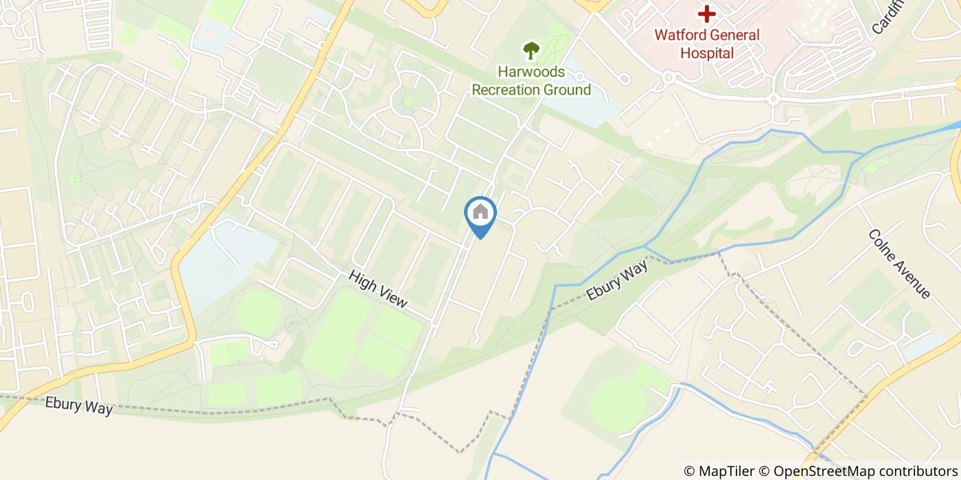 Room in a Shared House, Vicarage Road, WD18
