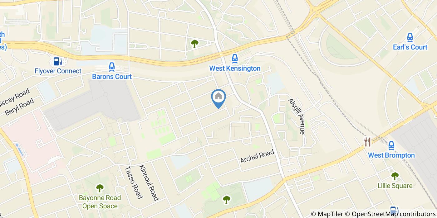 2 Bed Flat, Fairholme Road, W14