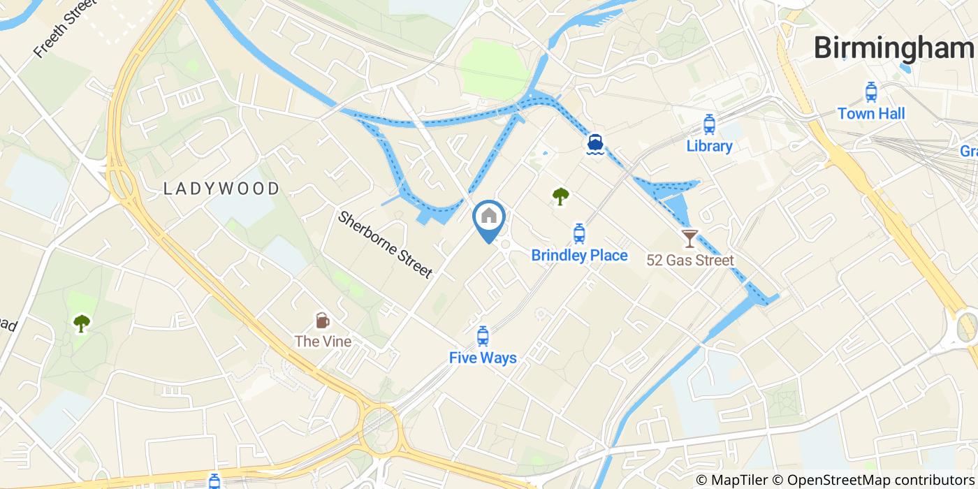 4 Bed Flat, Sheepcote St, B16