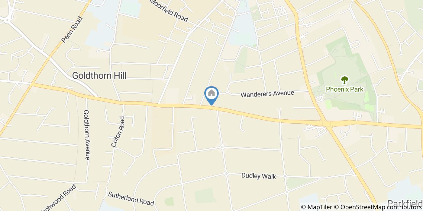 1 Bed Flat, Goldthorn Hill, WV2