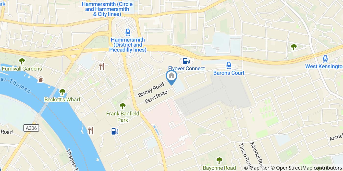 Room in a Shared Flat, Beryl Road, W6
