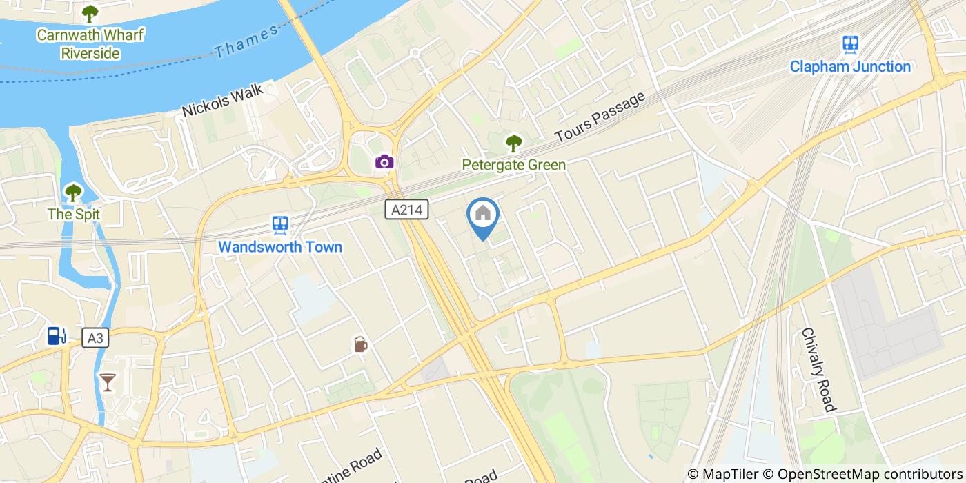 Room in a Shared Flat, Garrick Close, SW18