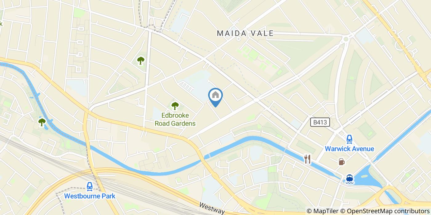 1 Bed Flat, Surrendale Place, W9