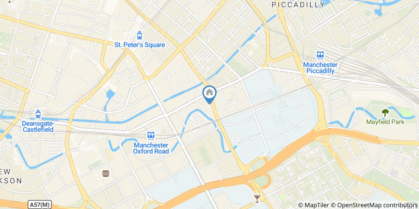 2 Bed Flat, Asia House, M1
