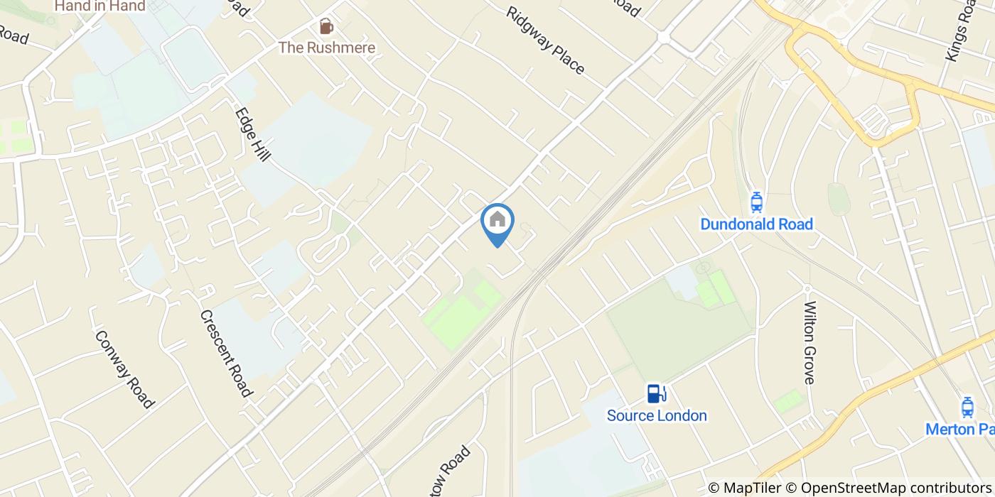 1 Bed Flat, Elm Grove, SW19