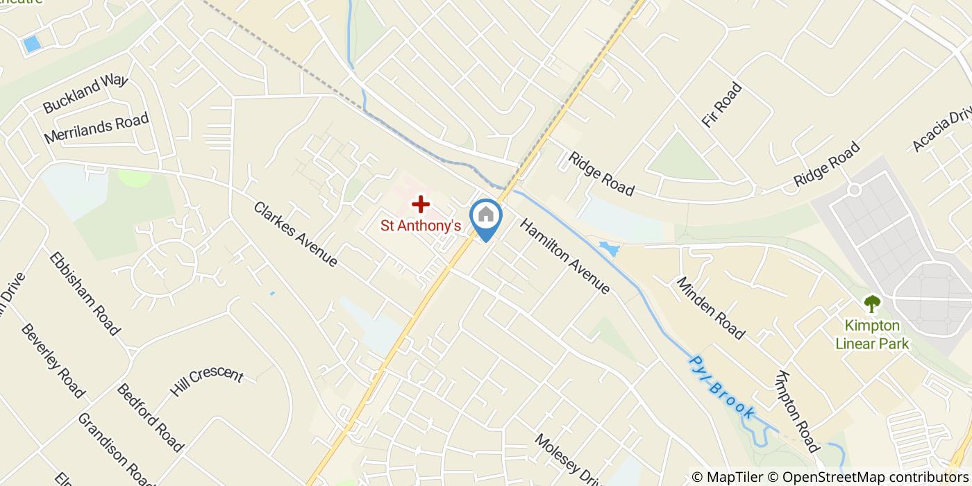 1 Bed Flat, London Road, SM3