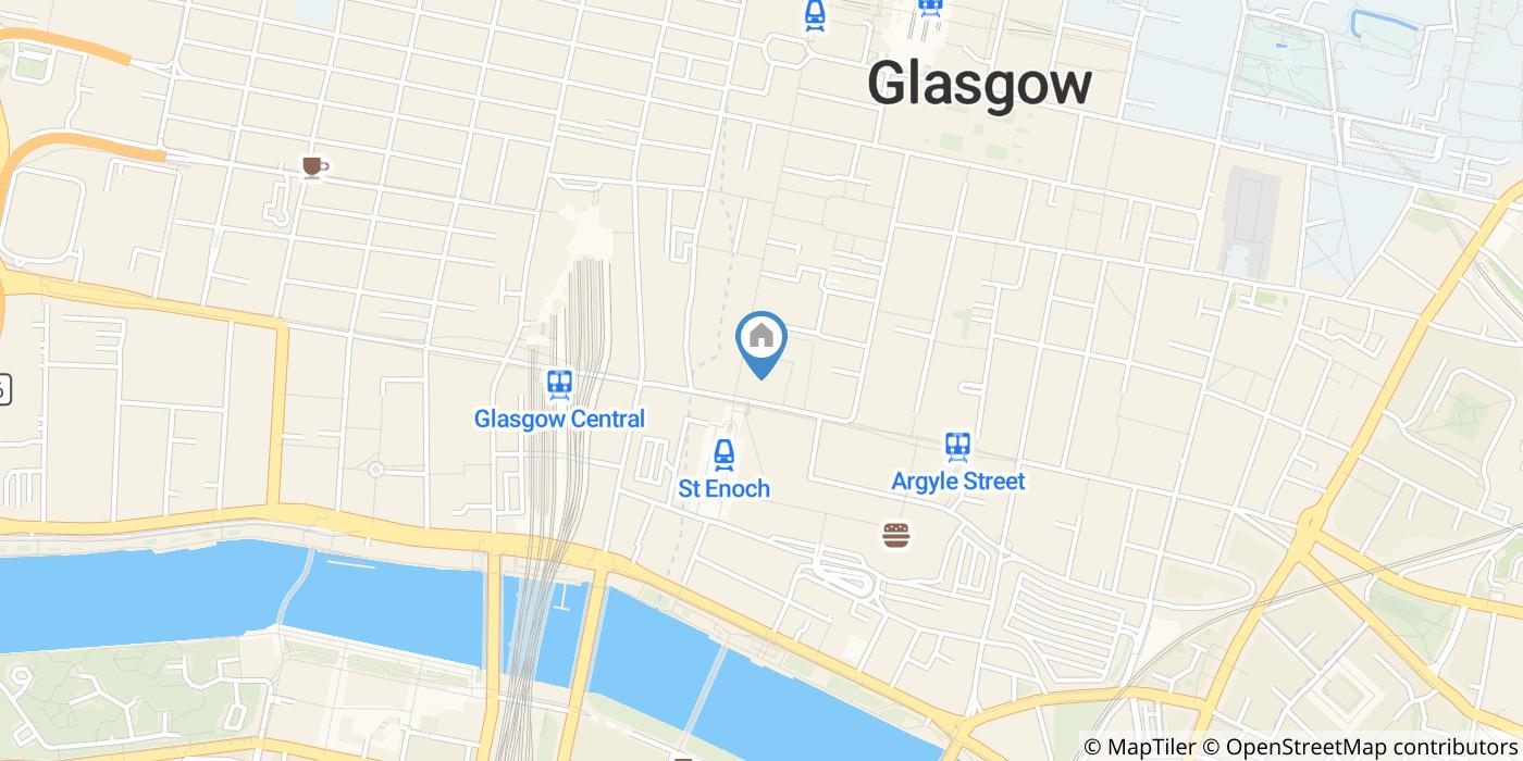 2 Bed Flat, Buchanan St, G1