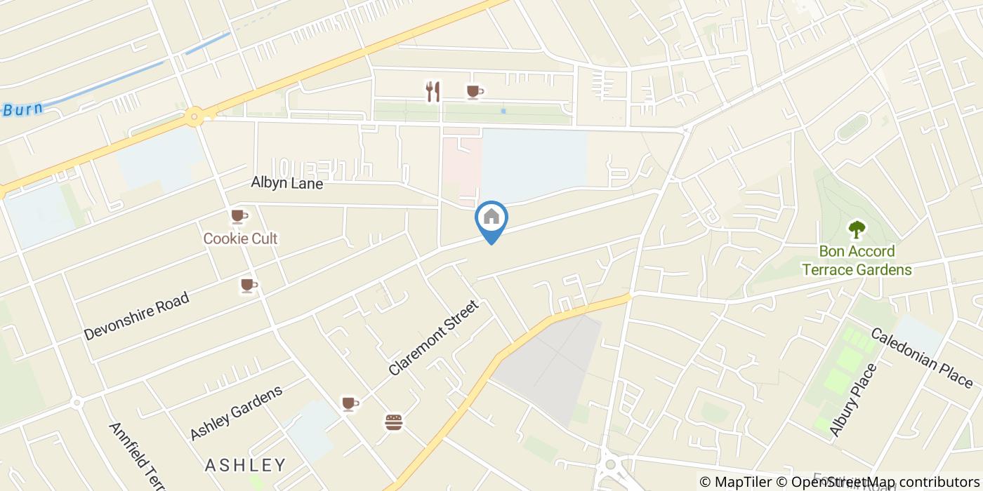 1 Bed Flat, Union Grove, AB10