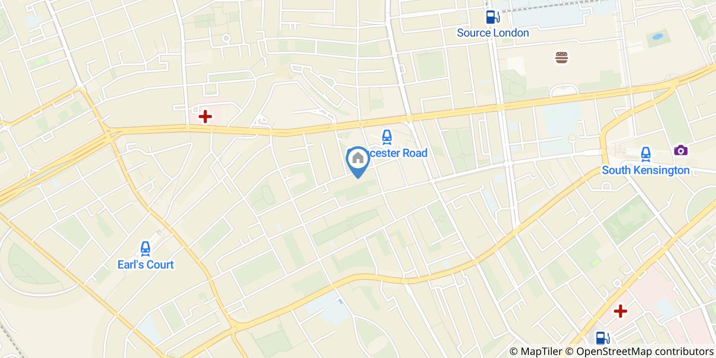1 Bed Flat, Courtfield Road, SW7