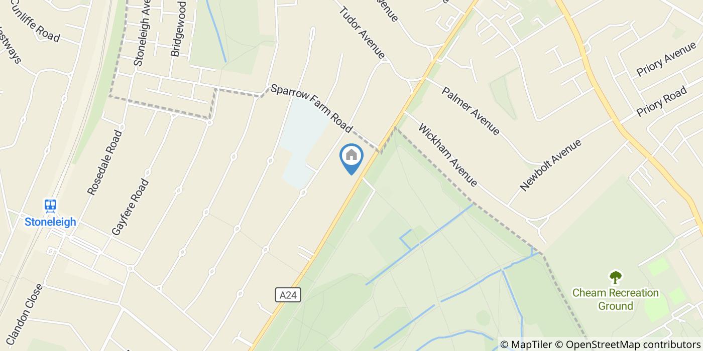 Room in a Shared House, London Road, KT17