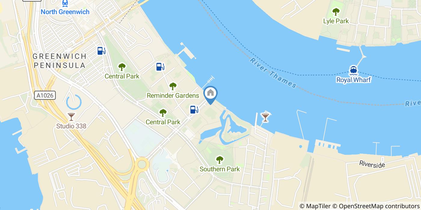 Room in a Shared Flat, Maurer Court, SE10