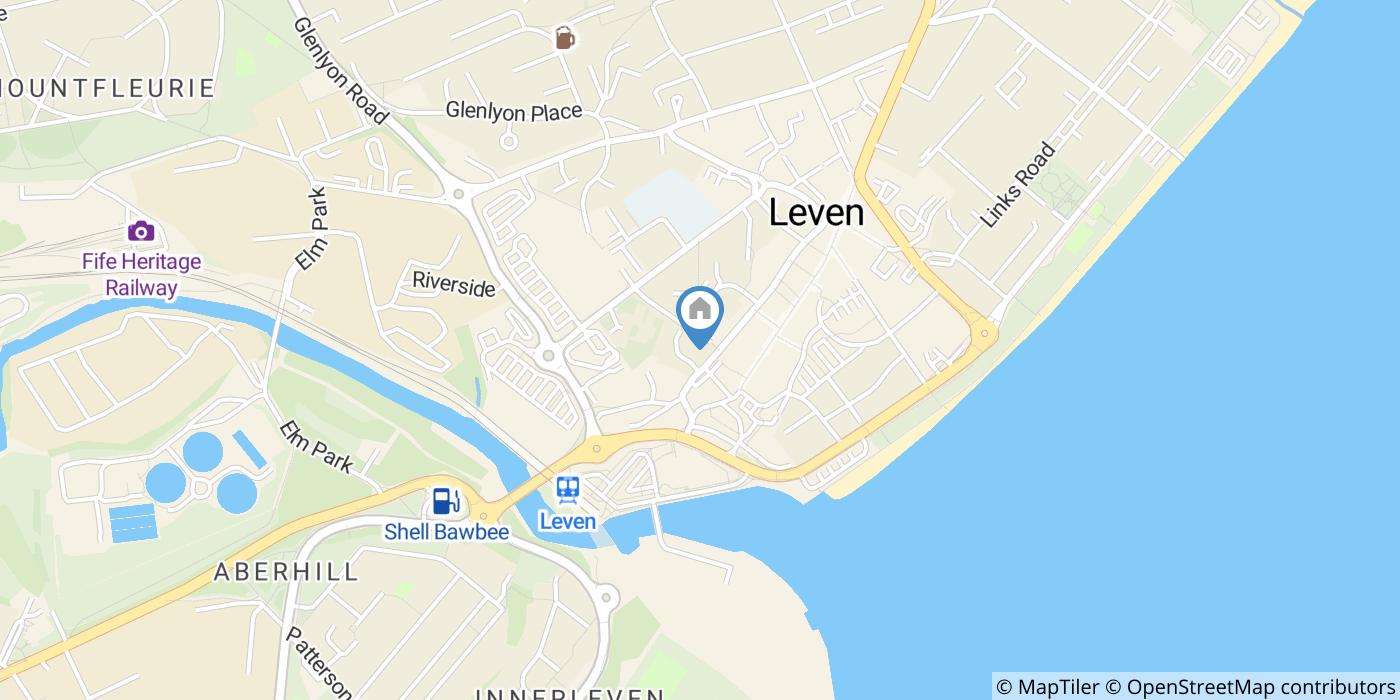 2 Bed Flat, North St, KY8
