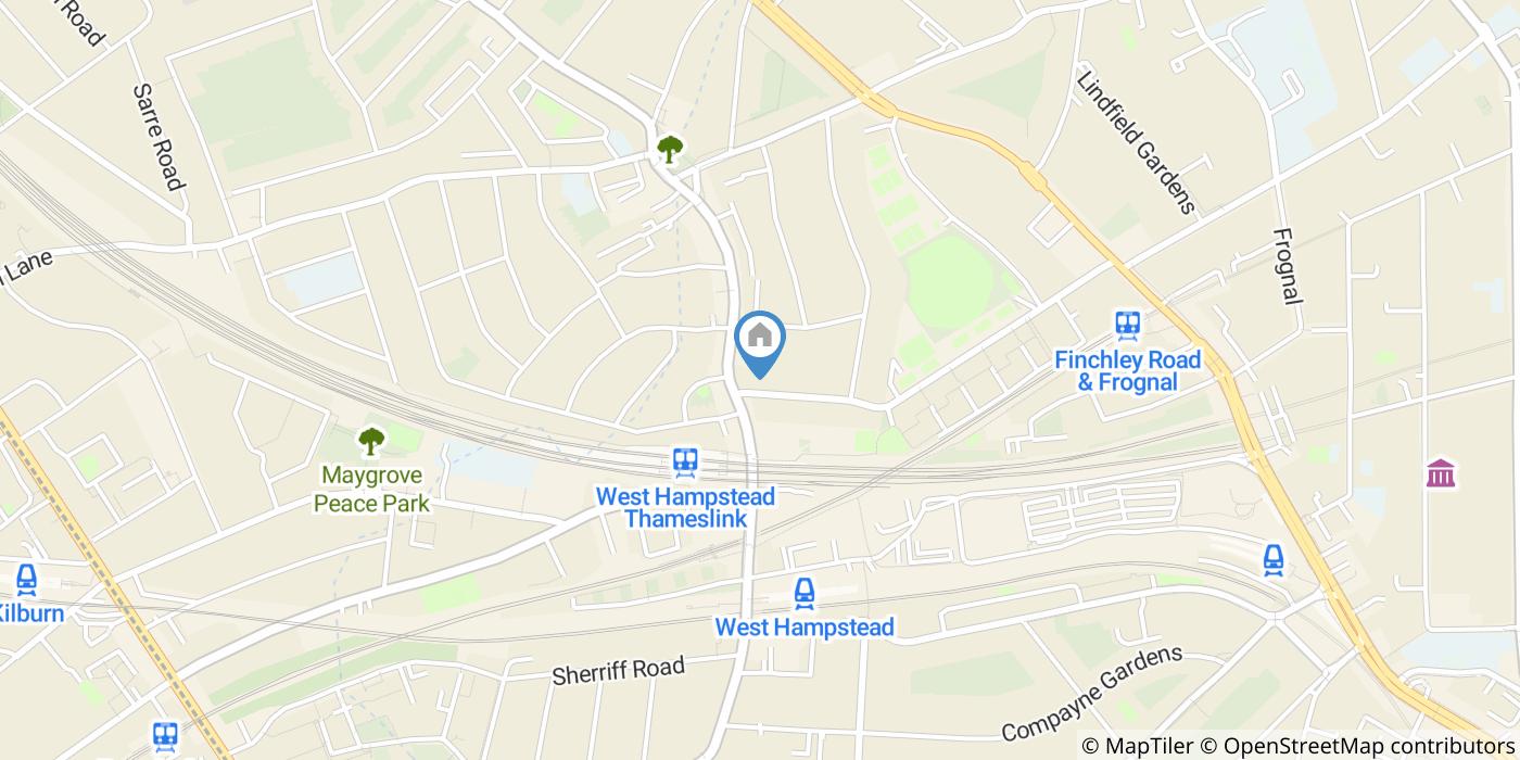 Studio Flat, Lymington Road, NW6