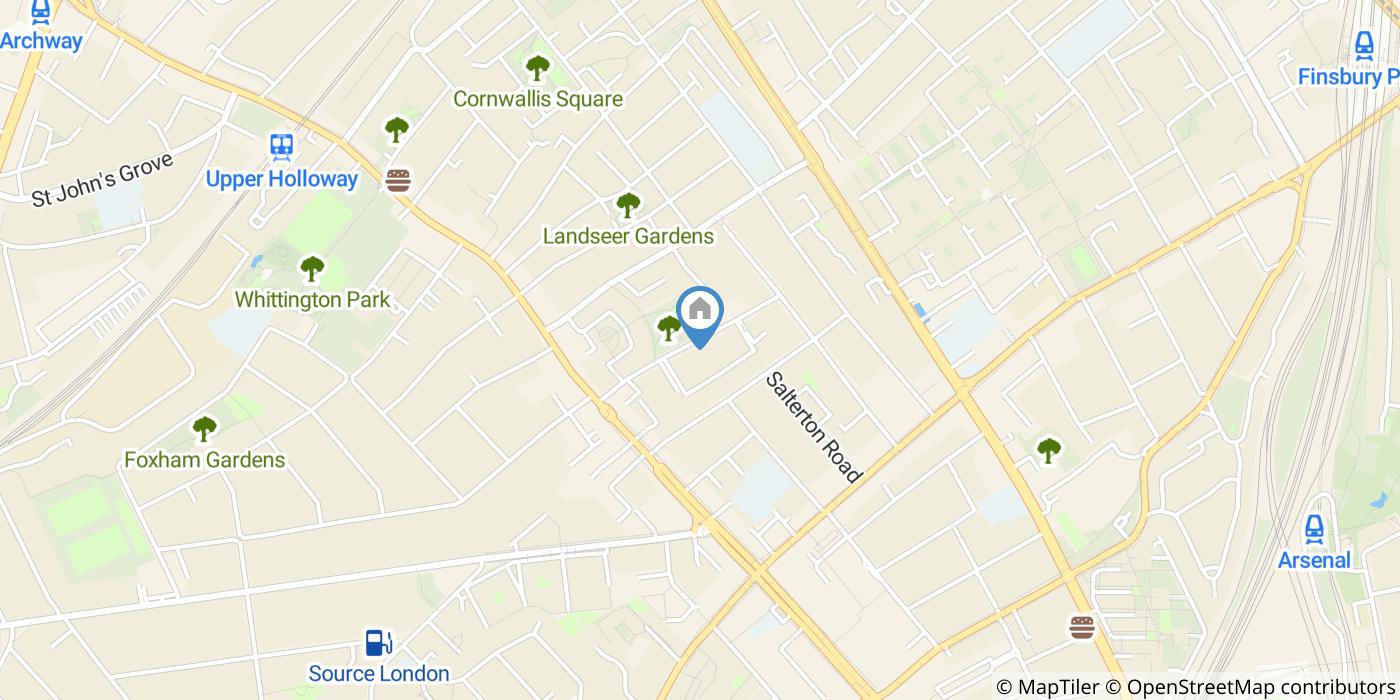 1 Bed Flat, Manor Gardens, N7