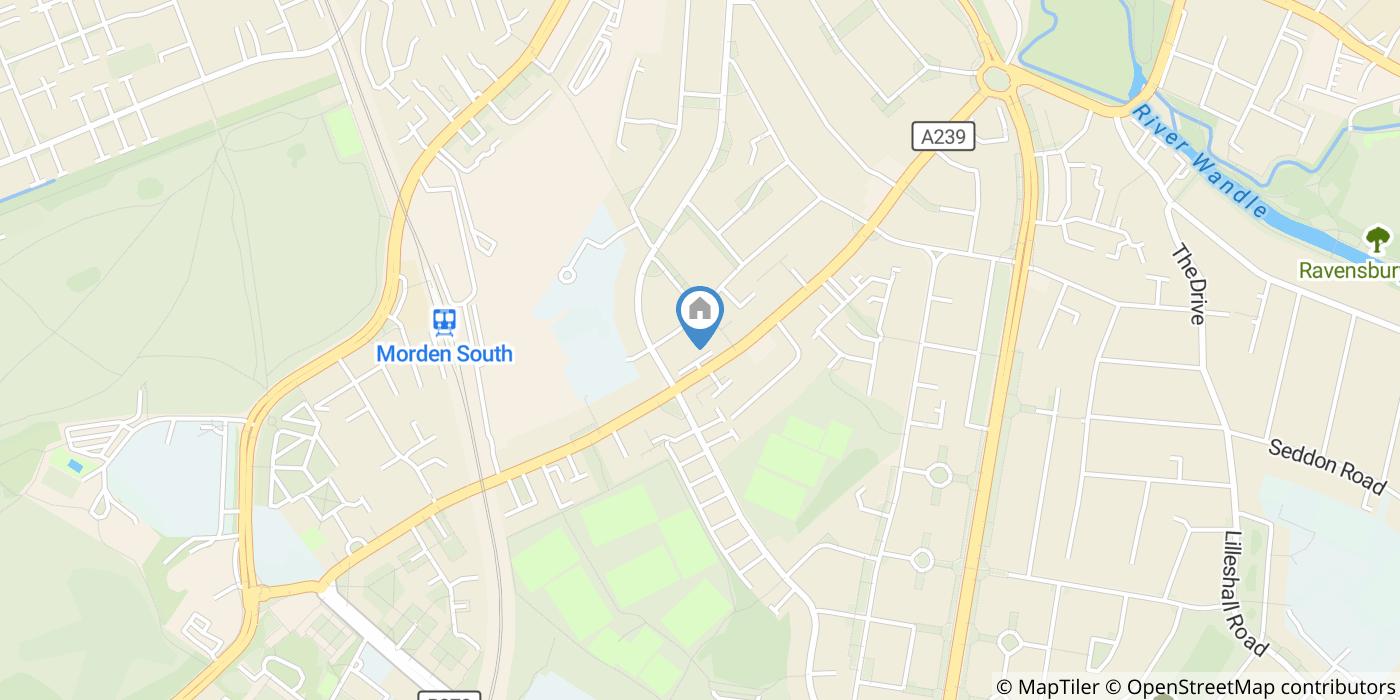 1 Bed Flat, Central Road, SM4
