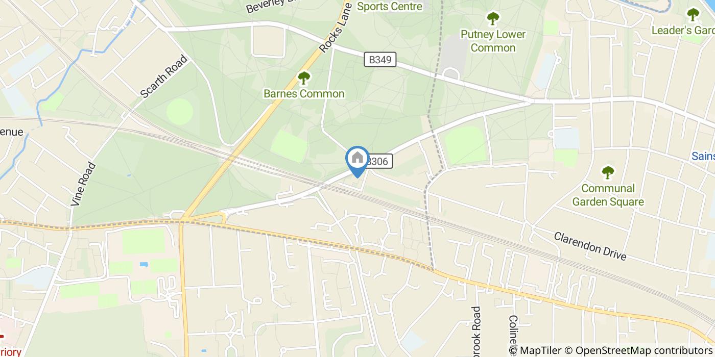1 Bed Flat, Cressy House, SW13