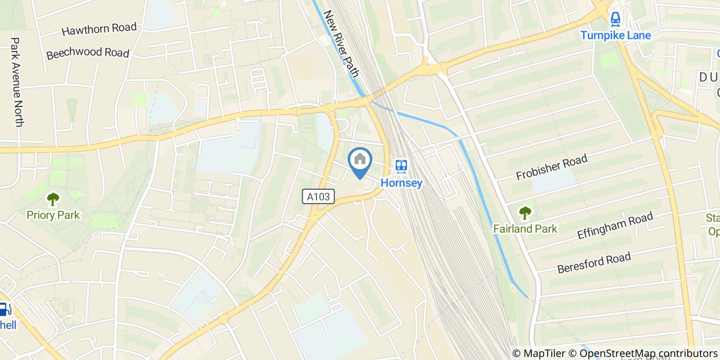 2 Bed Flat, Ribblesdale Road, N8