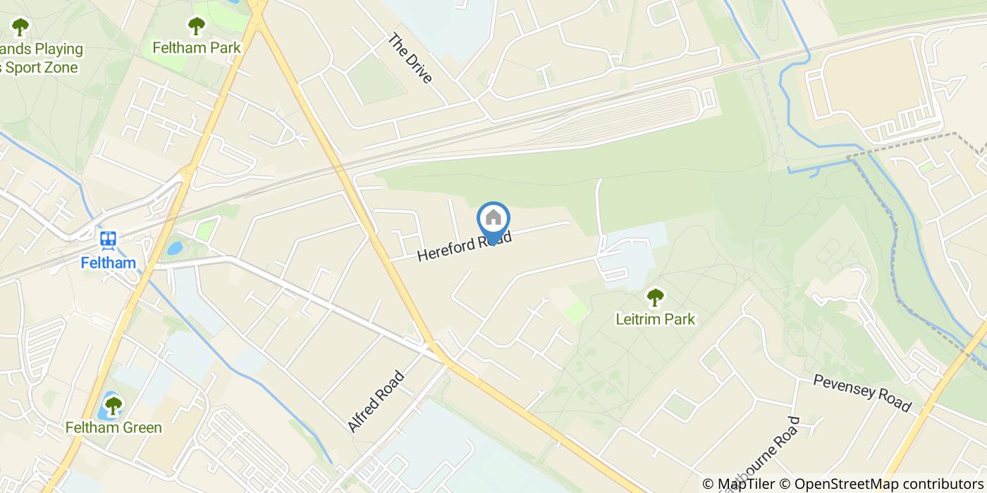 Room in a Shared House, Hereford Road, TW13