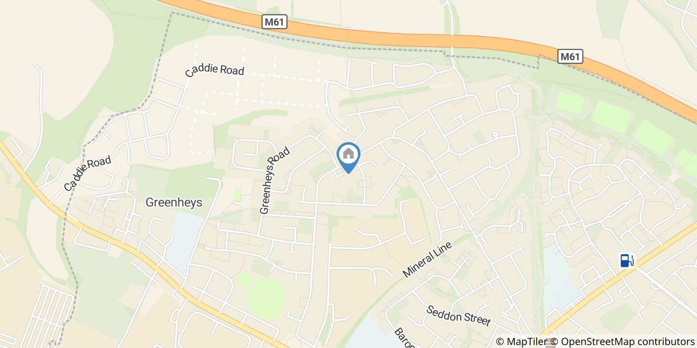 Room in a Shared House, Captain Fold Road, M38