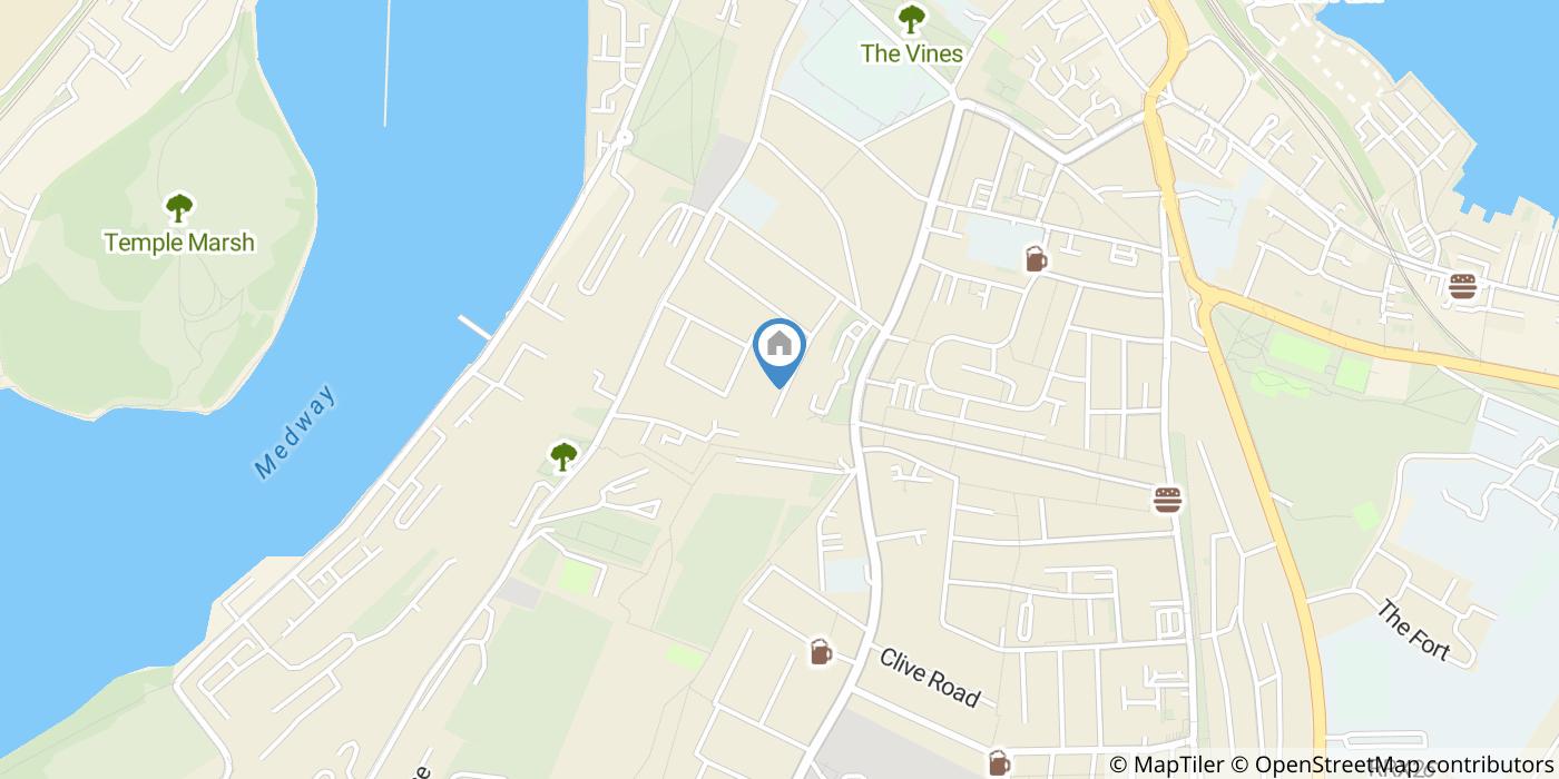 1 Bed Flat, The Close, ME1