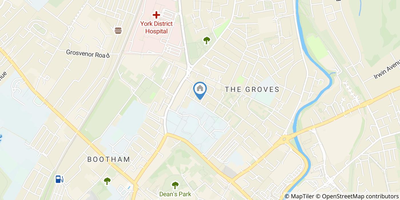 2 Bed Flat, Backhouse St, YO31