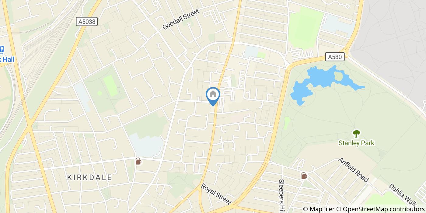 1 Bed Flat, Walton Road, L4