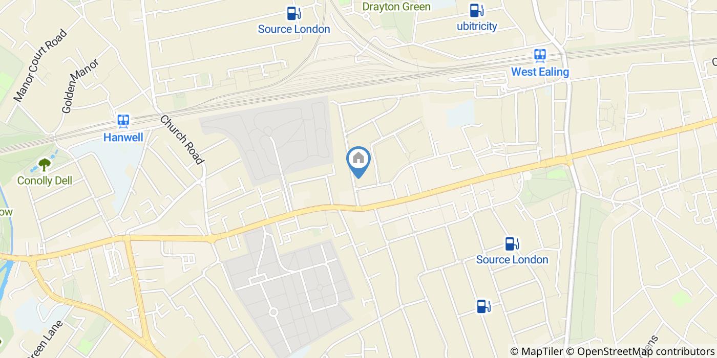 6 Bed Semi-Detached House, Eccleston Road, W13
