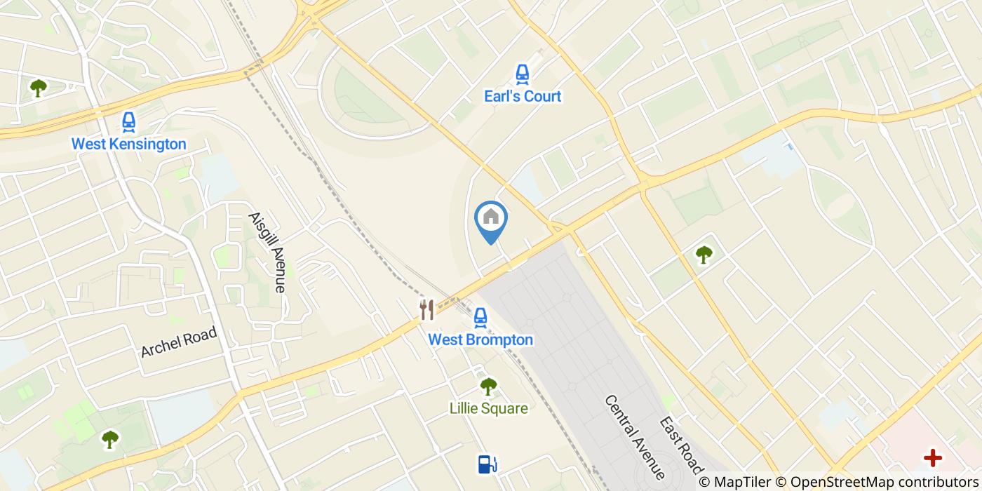 1 Bed Flat, Kempsford Gardens, SW5
