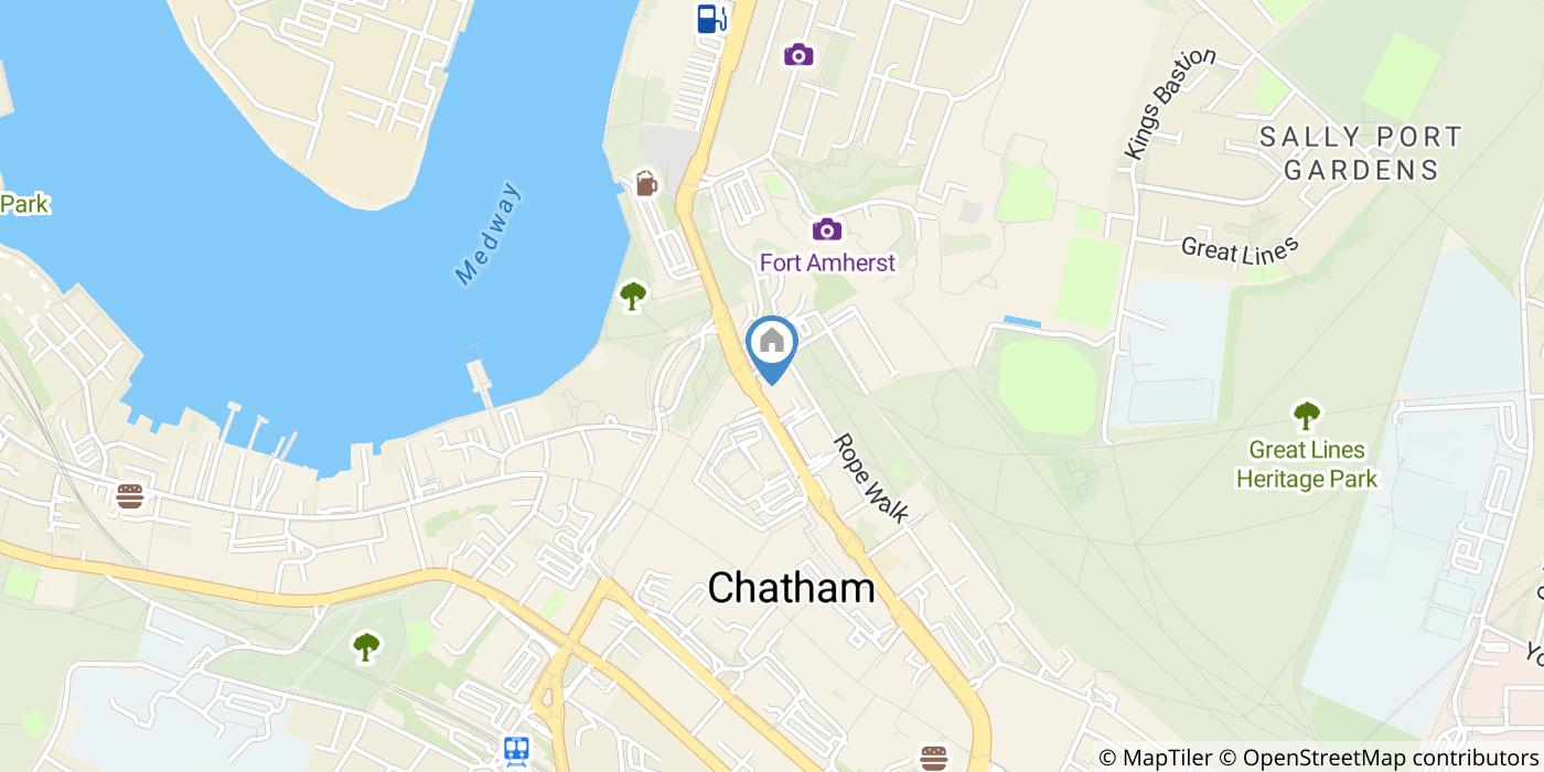 1 Bed Flat, Chatham, ME4