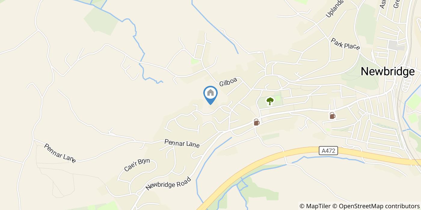2 Bed Semi-Detached House, Bryngwyn Cottages, NP11