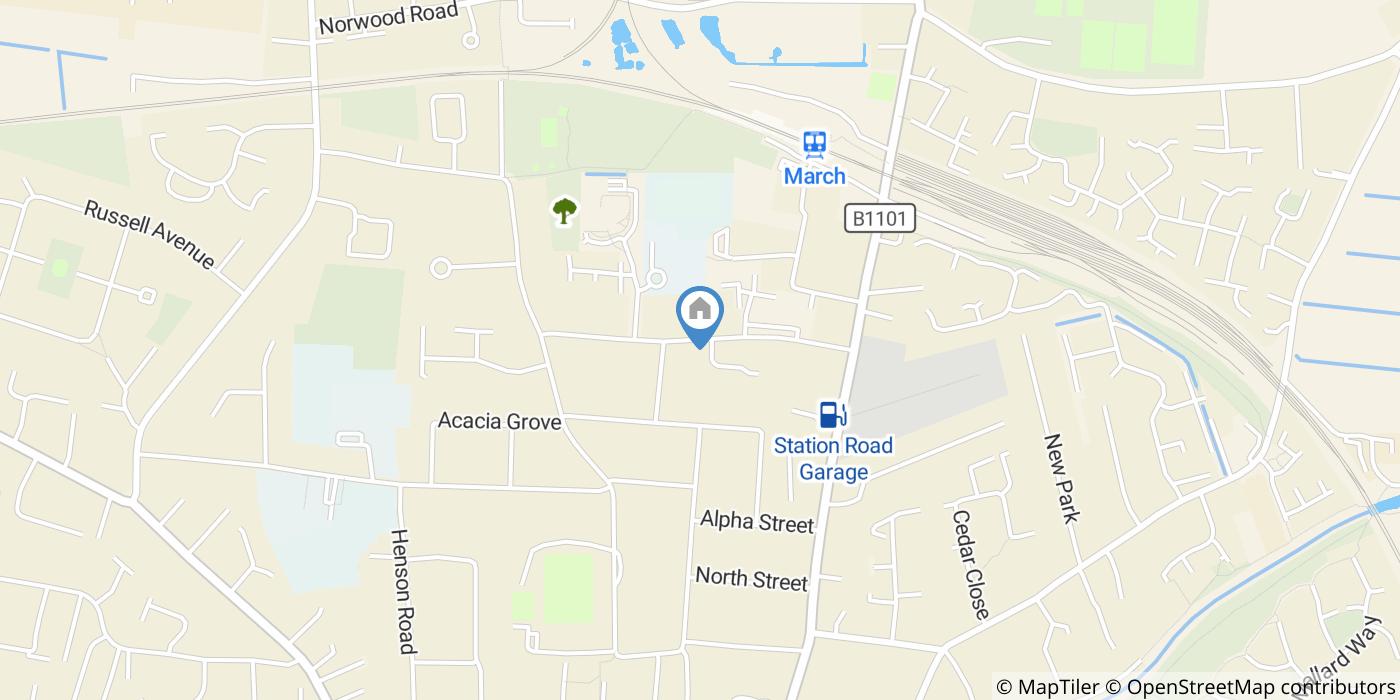 1 Bed End Terrace, High School Close, PE15