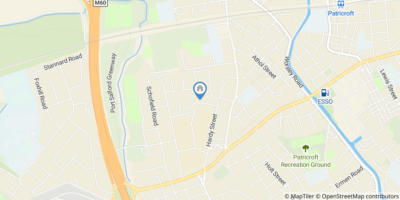 2 Bed Semi-Detached House, Henty Close, M30